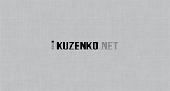 Desktop Screenshot of kuzenko.net