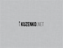 Tablet Screenshot of kuzenko.net